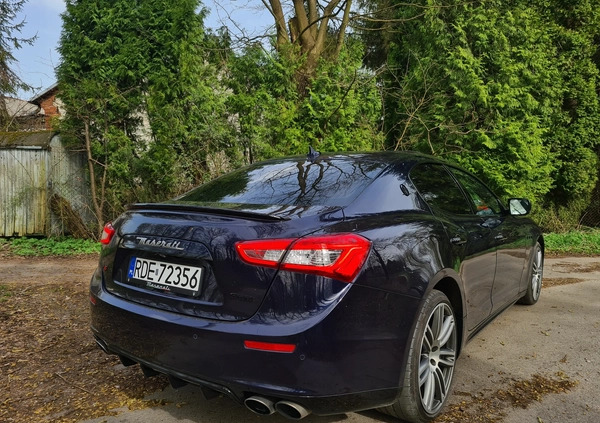 Maserati Ghibli cena 123800 przebieg: 76778, rok produkcji 2015 z Grabów nad Prosną małe 154